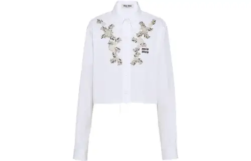 MIU MIU FW22 Shirt Women's White