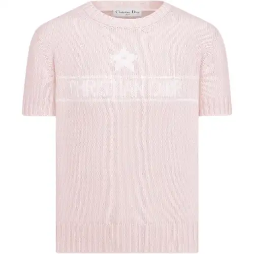 DIOR SS25 Cashmere Sweater Women's Pink