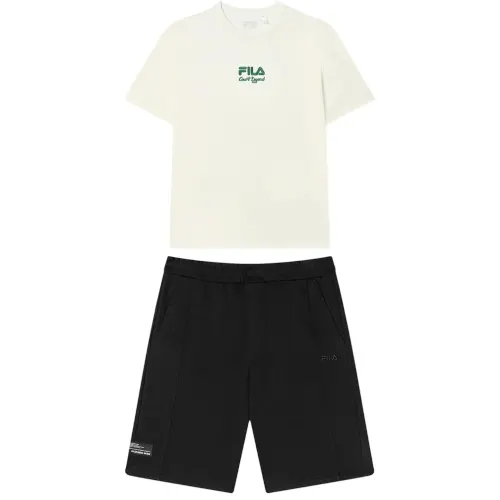 FILA Casual Sportswear Men's Crew Neck Moderate
