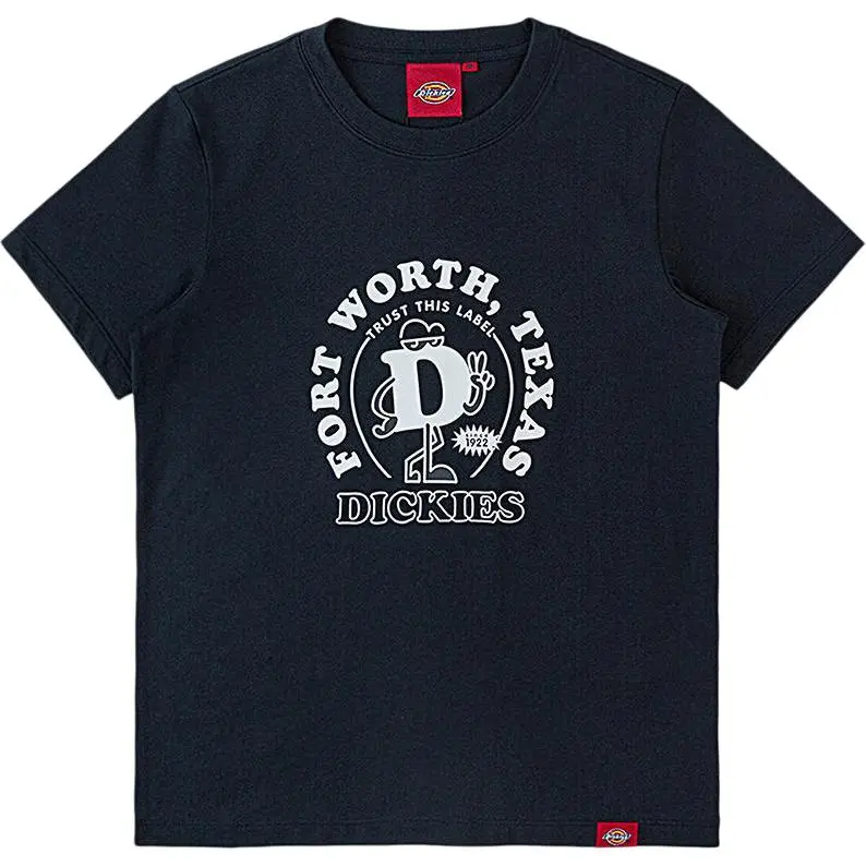 Dickies T-Shirts Women's Crew Neck Moderate Straight Fit