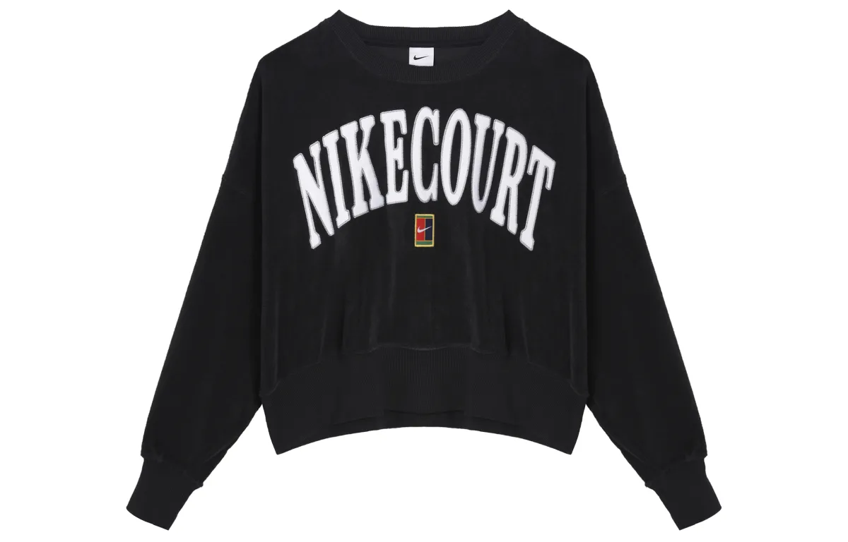 Nike COURT HERITAGE Sweatshirt Women's Black