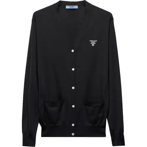 PRADA Silk Cardigan