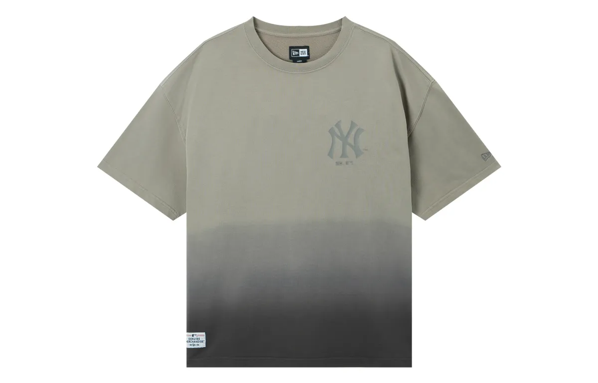 New Era T-Shirts Unisex Khaki Crew Neck
