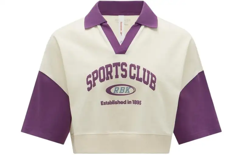 Reebok Polo Shirt Women's Purple