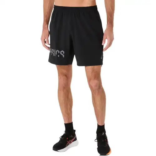 Asics Hex Graphic WOVEN Casual Shorts Men's Black