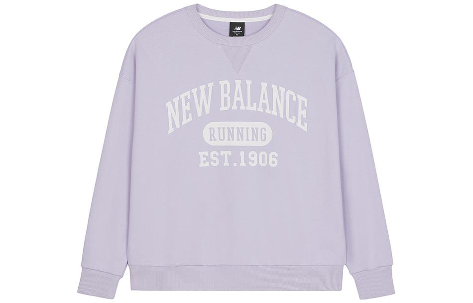 Женское худи New Balance (фиолетовое)