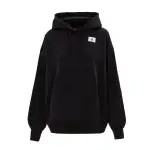 Jordan Flight Sweatshirts Women's Black Hooded Moderate Regular