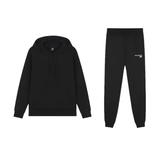 New Balance Sweatshirt Set Unisex Black