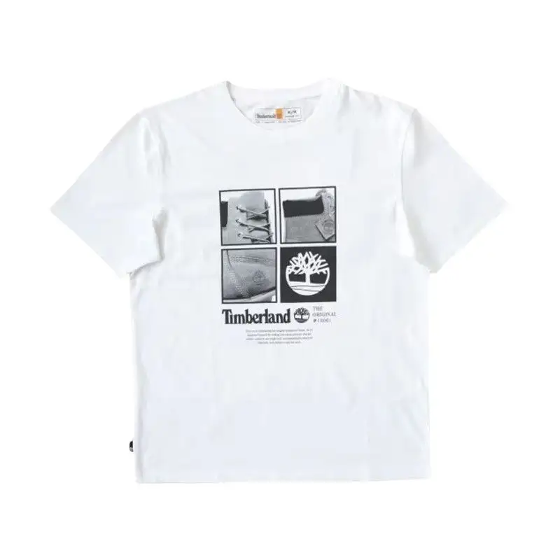 Timberland T Shirt Unisex White