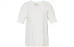 Timberland T Shirts Women's White Crew Neck Moderate Straight Fit