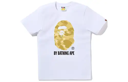 A BATHING APE T Shirts Women's Crew Neck Moderate Straight Fit