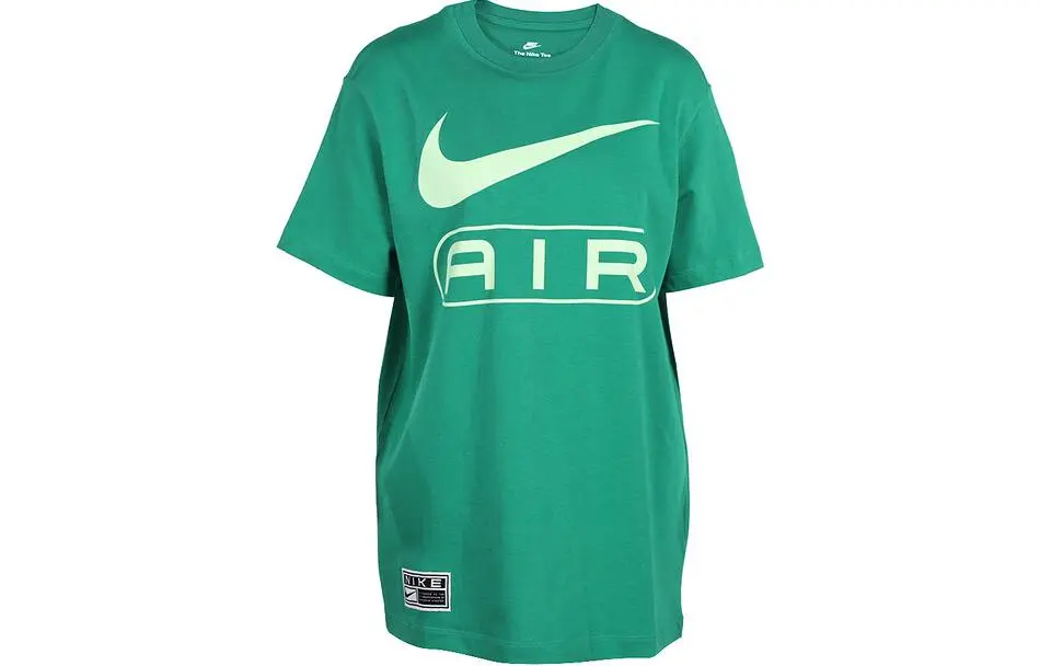 Nike SS24 Drop Shoulder Sleeve T Shirt Women's Green