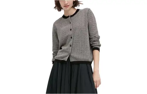 UNIQLO X Ines De La Fressange Knitwear Women's Black Crew Neck Other