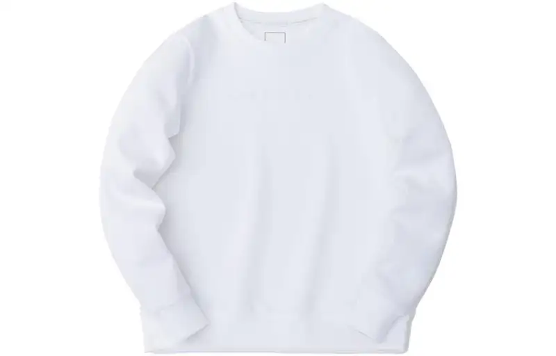 ANTA Sweatshirts Women's White Crew Neck Moderate Regular
