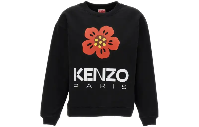 KENZO Logo Printed Crewneck Sweatshirt