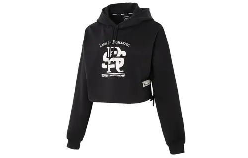 Skechers Sweatshirts Women's Black Hooded Moderate Other