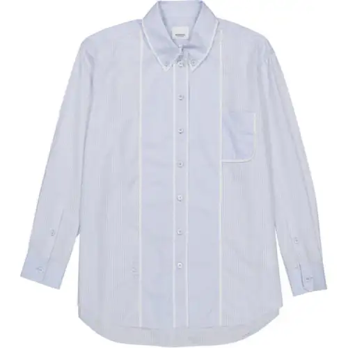Burberry Shirt Women's Light Blue