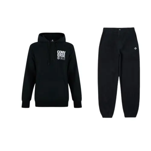 Converse Sweatshirt Set Unisex Black