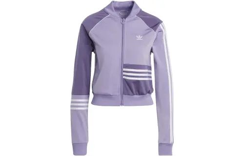 Adidas Originals Jackets Women's Purple Baseball Collar Moderate Other