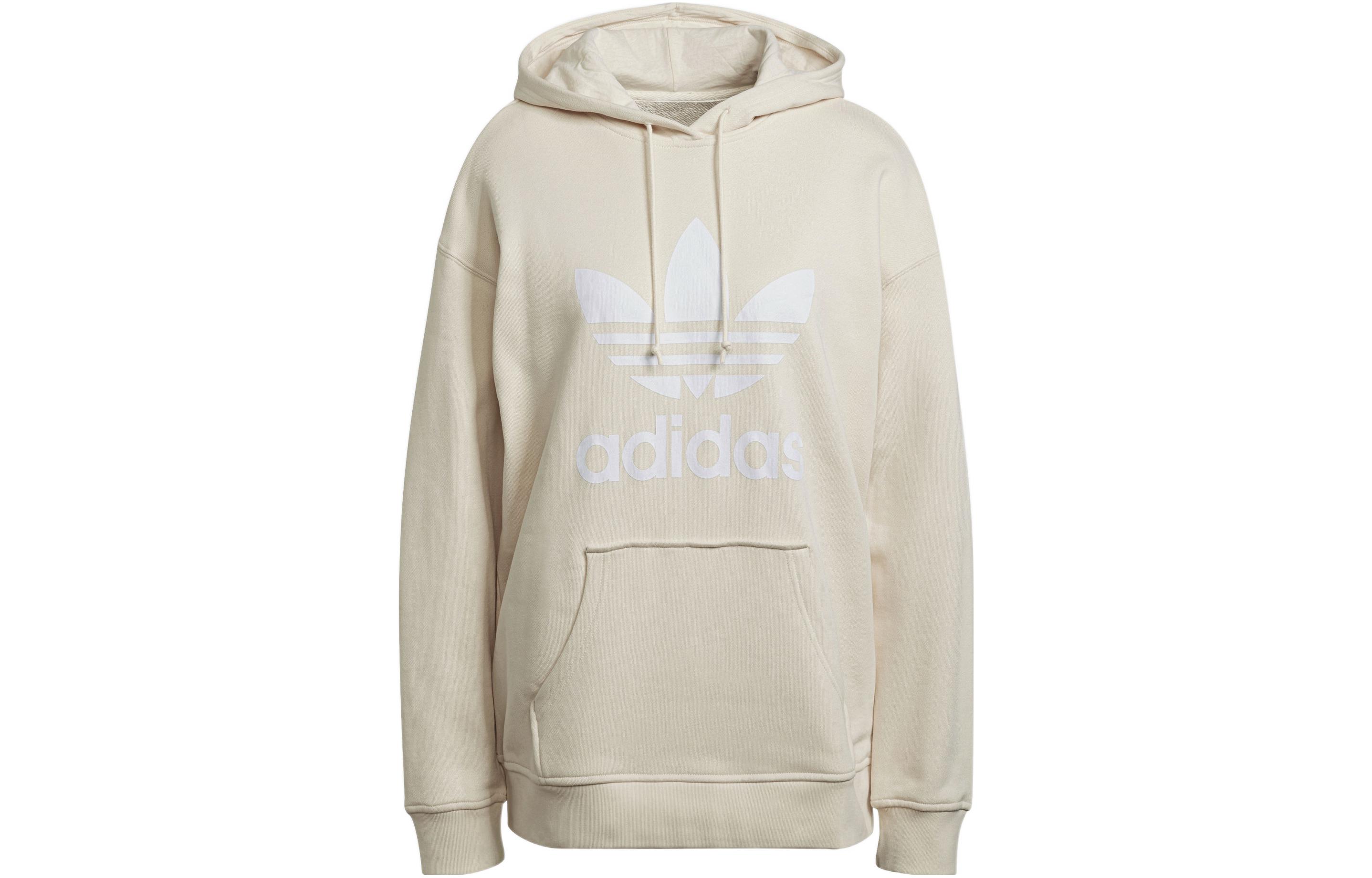 Женское худи adidas Originals (бежевое)