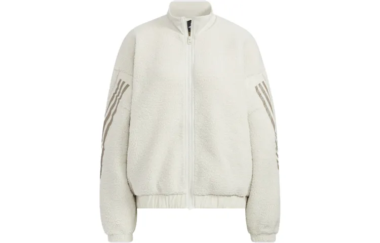 Adidas 3 Stripes Jacket Women's Bauxite Brown