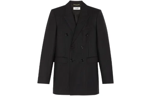 SAINT LAURENT Jackets & Coats Women's Black