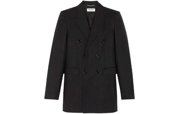 SAINT LAURENT Jackets & Coats Women's Black