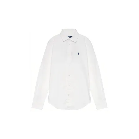Polo Ralph Lauren Logo Embroidered Curved Hem Shirt