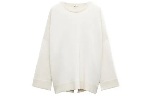 LOEWE Open Back Sweater 'Soft White'