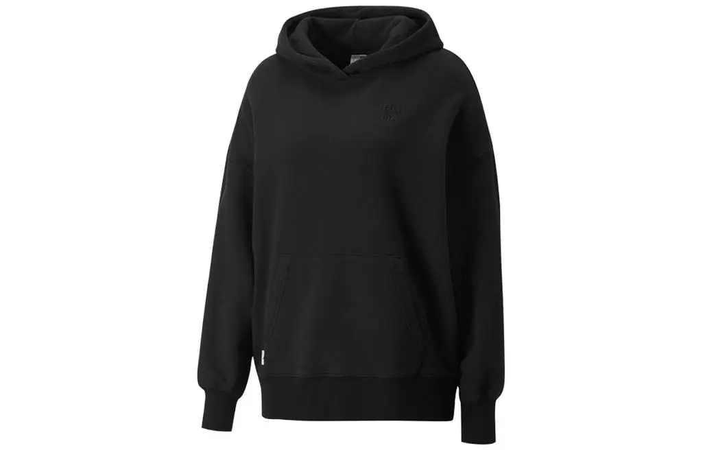 PUMA Sports Life Collection Sweatshirts Women's Black Hooded Moderate Other