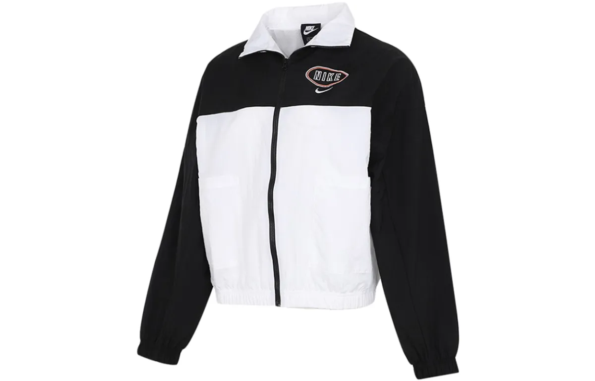 Nike Jackets Women's White Stand Collar Moderate Other