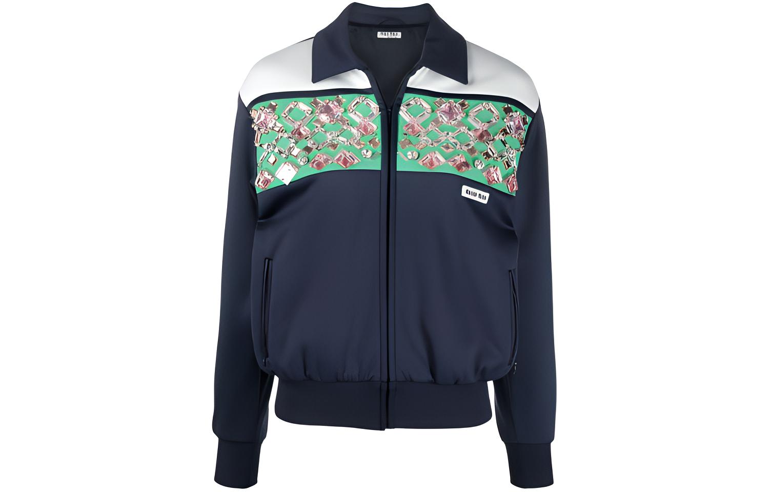 MIU MIU SS21 Jackets & Coats Women's Navy Blue