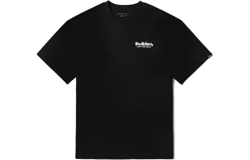 Vans Peaches Collaboration Drop Shoulder Sleeve T Shirt Women's Black