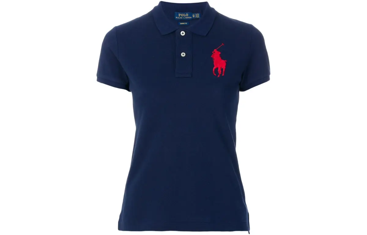 Polo Ralph Lauren Big Pony SS22 Polo Shirt Women's Dark Blue