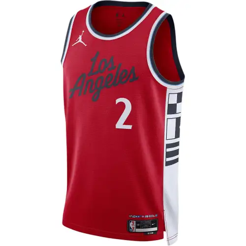 Jordan x NBA Edition Los Angeles Clippers Basketball Jersey Men's Red