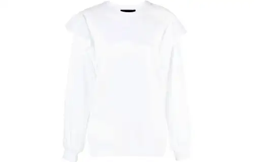 【Previous Season】ruffle-trim sweatshirt