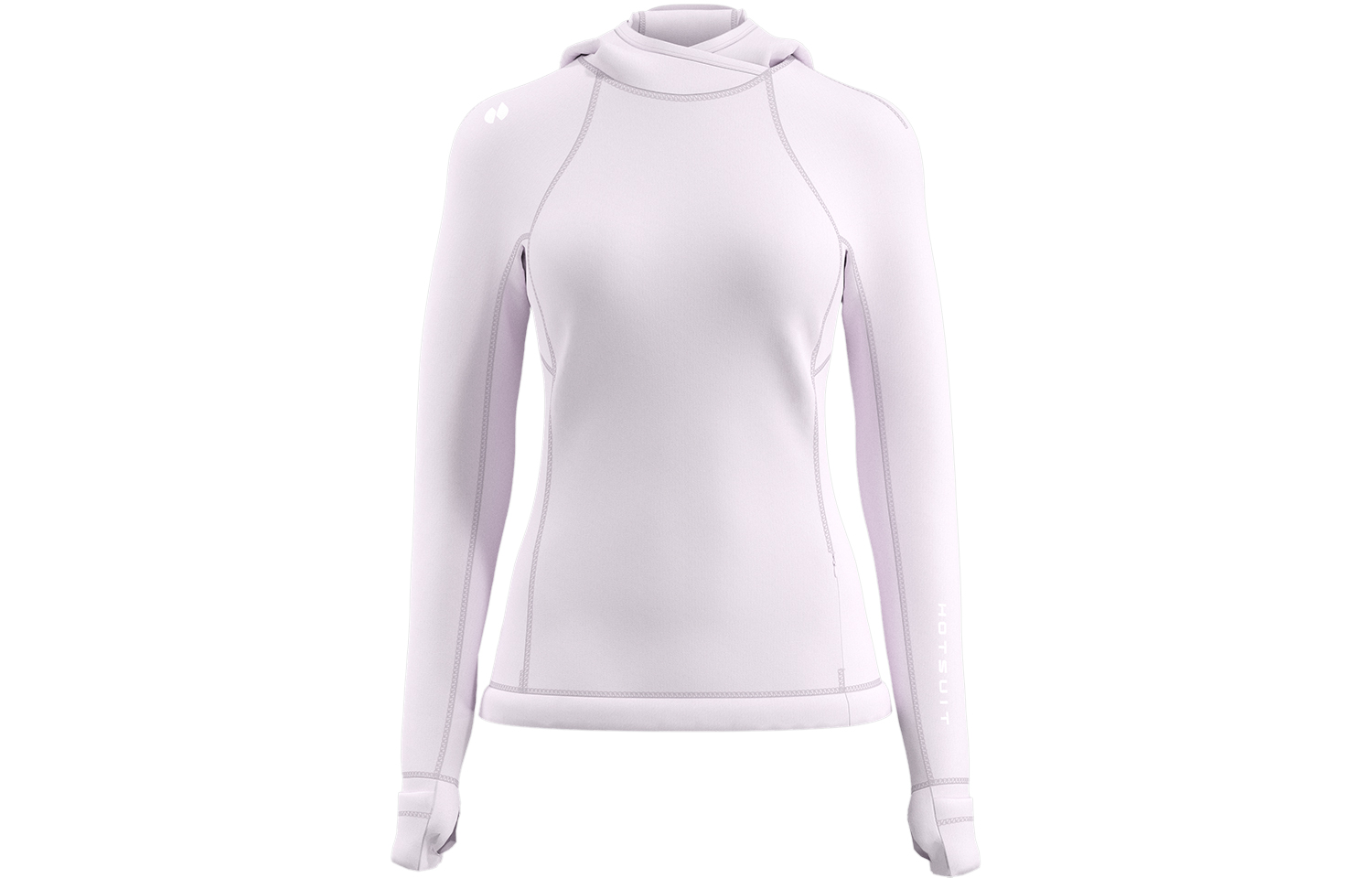 HOTSUIT Fleece Tops Women’s Hooded Thin Regular