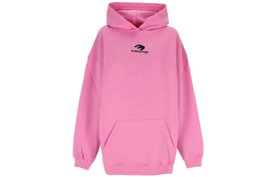 Balenciaga FW22 Sweatshirt Regular Fit Women's Pink