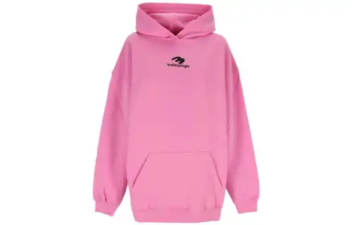 Balenciaga FW22 Sweatshirt Regular Fit Women's Pink