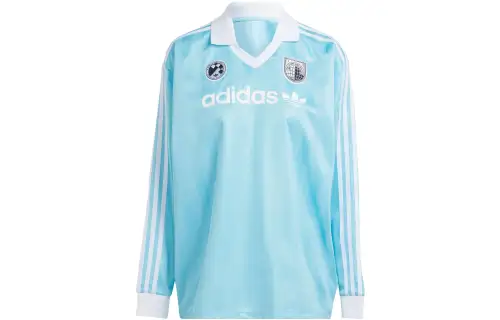 Adidas Originals Drop Shoulder Sleeve T Shirt Women's Crystal Blue
