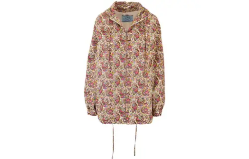PRADA Jackets Women's Multicolor Hooded Moderate Other