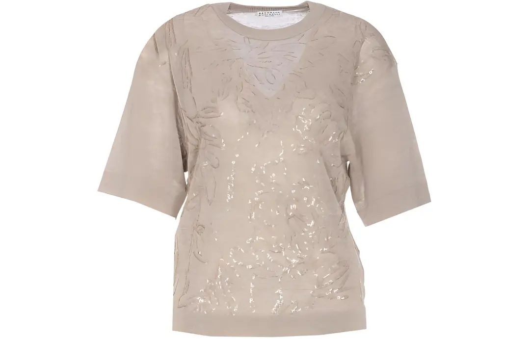 Brunello Cucinelli Crewneck Knitted Top