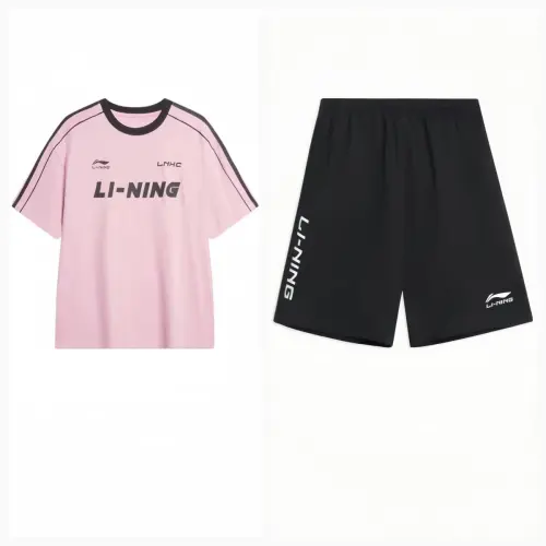 Li Ning Sports Life Collection Casual Sportswear Unisex Sheer Pink