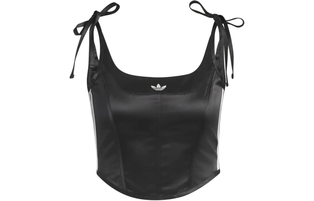 Adidas Originals 3 Stripes ADICOLOR 3 STRIPES CORSET Camisole Women's Black