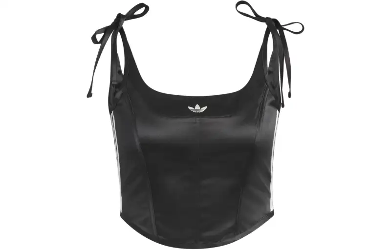 Adidas Originals 3 Stripes ADICOLOR 3 STRIPES CORSET Camisole Women's Black