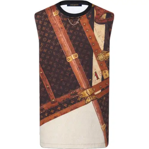 LOUIS VUITTON T Shirt Women's Brown