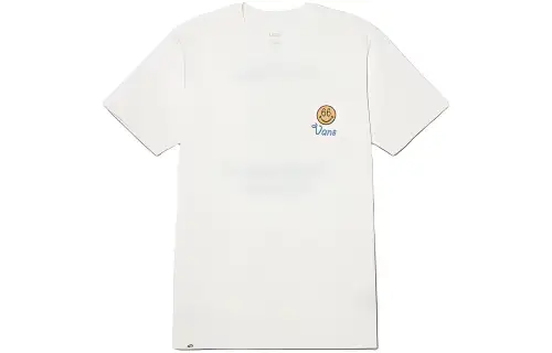 Vans T Shirts Women's Ivory Crew Neck Moderate Other