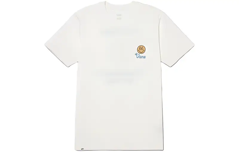 Vans T Shirts Women's Ivory Crew Neck Moderate Other