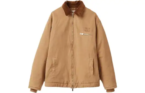 MIU MIU Jackets & Coats Women's Khaki