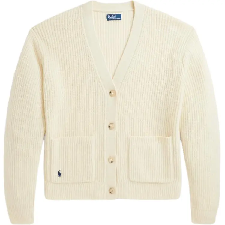 Polo Ralph Lauren Knitwear Loose Fit Women's Pure Cream